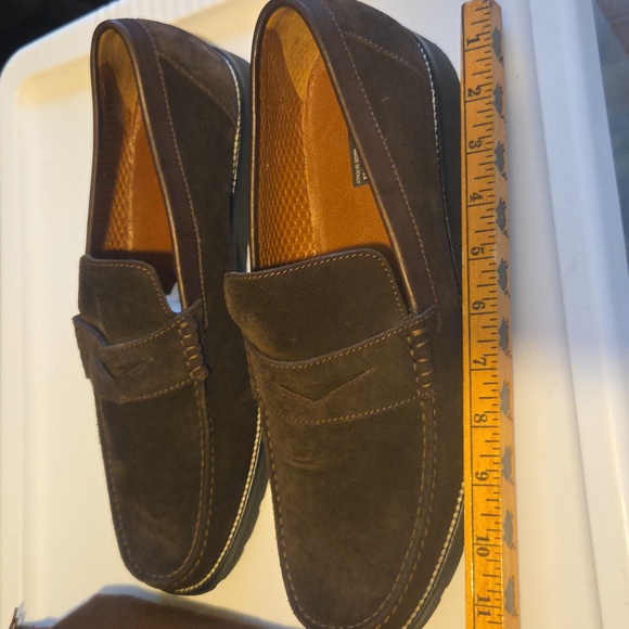 A TESTONI  Dark Brown Suede italian Loafers for Men - Picture 11 of 11
